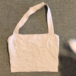 Abercrombie Linen Like Halter Top